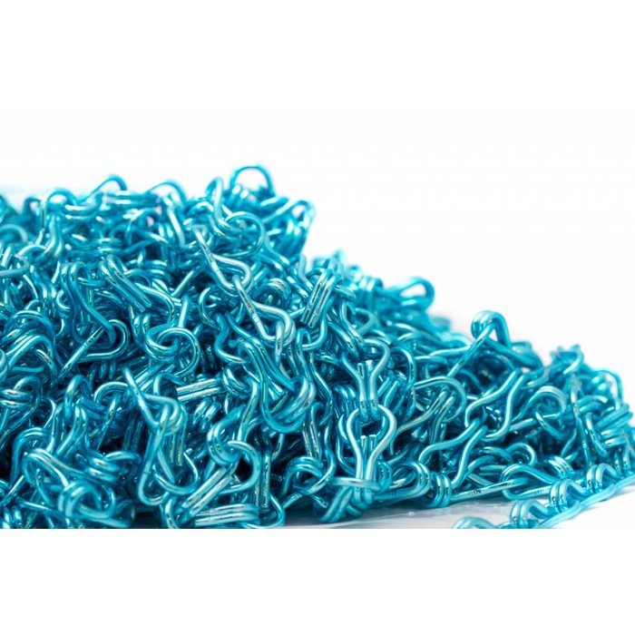 Liso® Aluminium kettinggordijn Aluminium ketting voor Liso® kettinggordijn – Lichtblauw | 50 meter