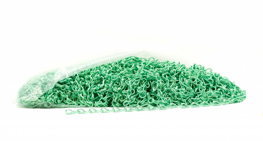 Liso® Aluminium kettinggordijn Aluminium ketting voor Liso® kettinggordijn – Lichtgroen | 50 meter