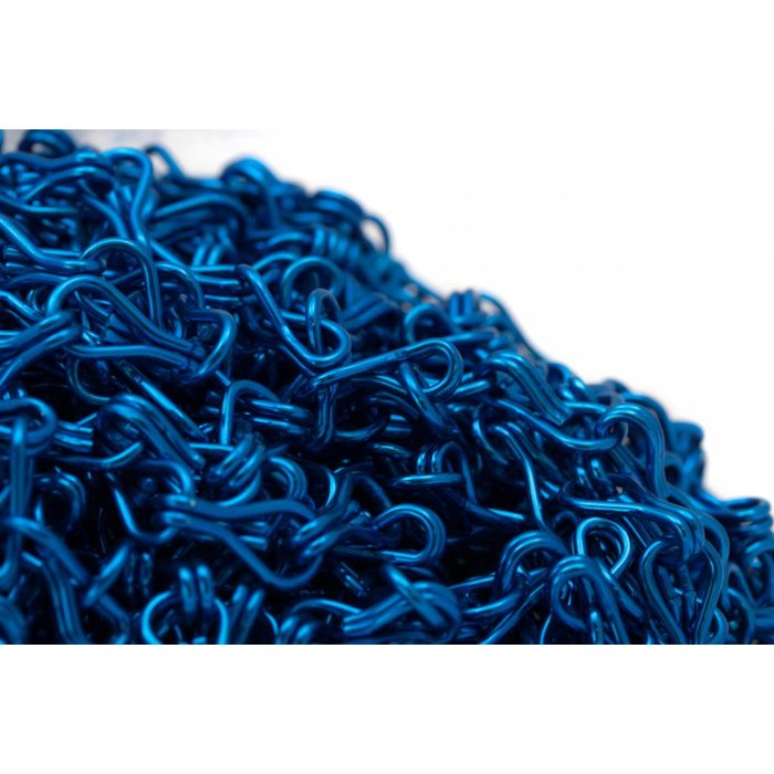 Liso® Aluminium kettinggordijn Ketting zak á 50 meter Blauw