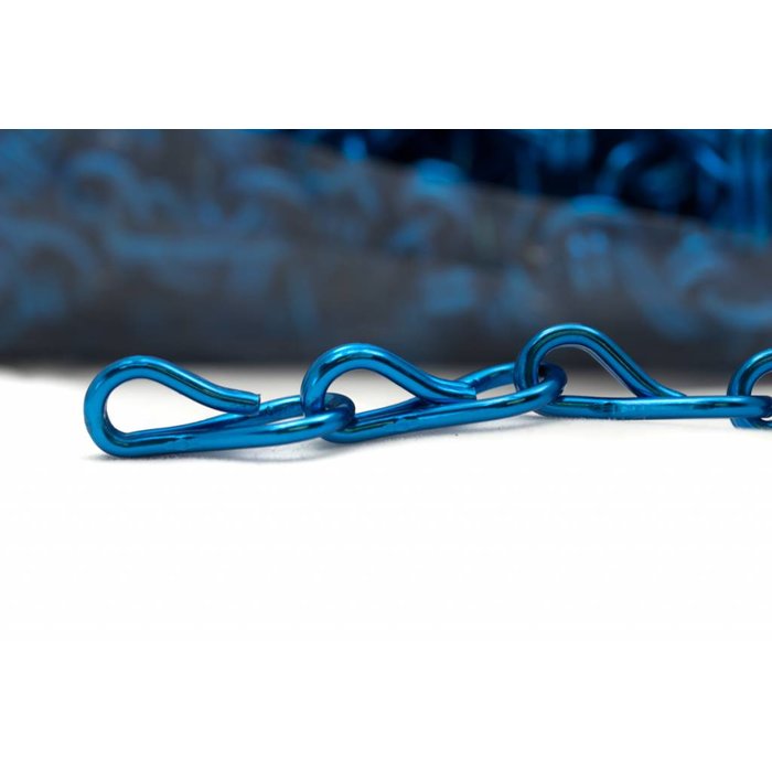 Liso® Aluminium kettinggordijn Aluminium ketting voor Liso® kettinggordijn – Donkerblauw | 50 meter