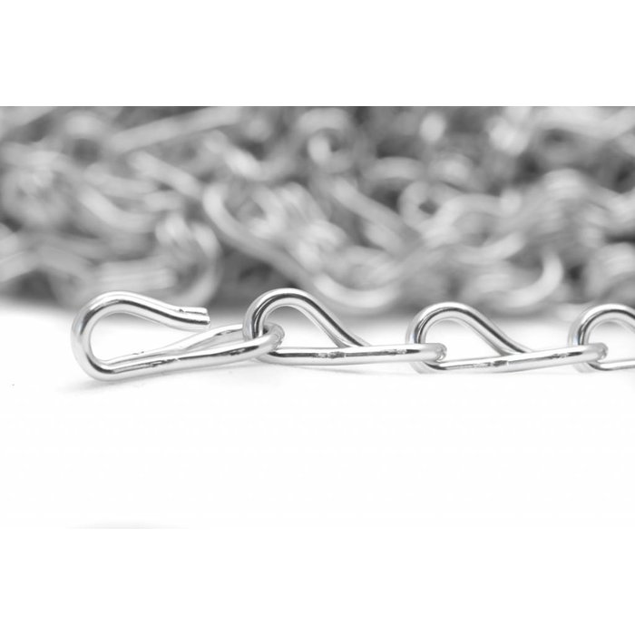 Liso® Aluminium kettinggordijn Aluminium ketting voor Liso® kettinggordijn – Zilver | 50 meter