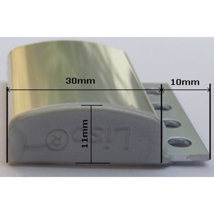 Liso® Aluminium kettinggordijn Aluminium Kettinggordijn Geel / Goud – Liso® Vliegengordijn | Op maat gemaakt