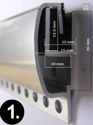 Liso® Aluminium kettinggordijn Aluminium Kettinggordijn Donkergroen – Liso® Vliegengordijn | Op maat gemaakt