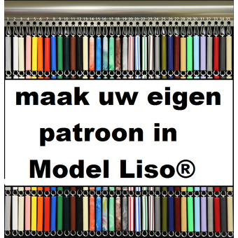 Vliegengordijnen Liso ® Eigen patroon model Liso DHZ PAKKET - Prijs per / m²