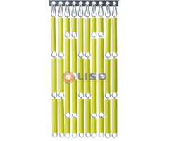 Liso ® Vliegengordijn Liso ® Hulzengordijn LISO 0036 Appeltjesgroen | Doe-het-zelf pakket