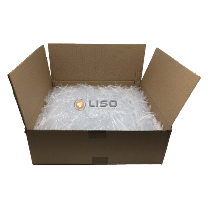 Liso ® Doos verbindingsrietjes voor het maken van een vliegengordijn Liso® met halve hulsjes