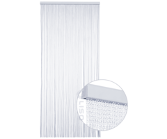 Alaska® Vliegengordijn Alaska® Kunststof Draadgordijn Transparant | Kant en Klaar 95x210 cm