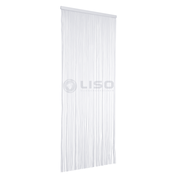 Alaska® Vliegengordijn Alaska® Kunststof Draadgordijn Transparant | Kant en Klaar 100x215 cm