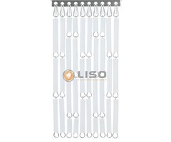 Liso ® Vliegengordijn Liso ® Hulzengordijn RAL 9003 Signaalwit | Doe-het-zelf pakket