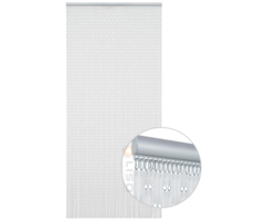 Liso ® Vliegengordijn Liso ® Hulzengordijn LISO 0001 Transparant Mat | Kant en Klaar 92 x 209 cm