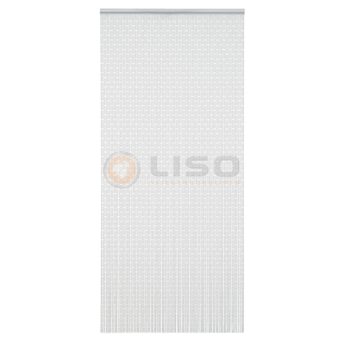 Liso ® Vliegengordijn Liso ® Hulzengordijn LISO 0001 Transparant Mat | Kant en Klaar 92 x 209 cm