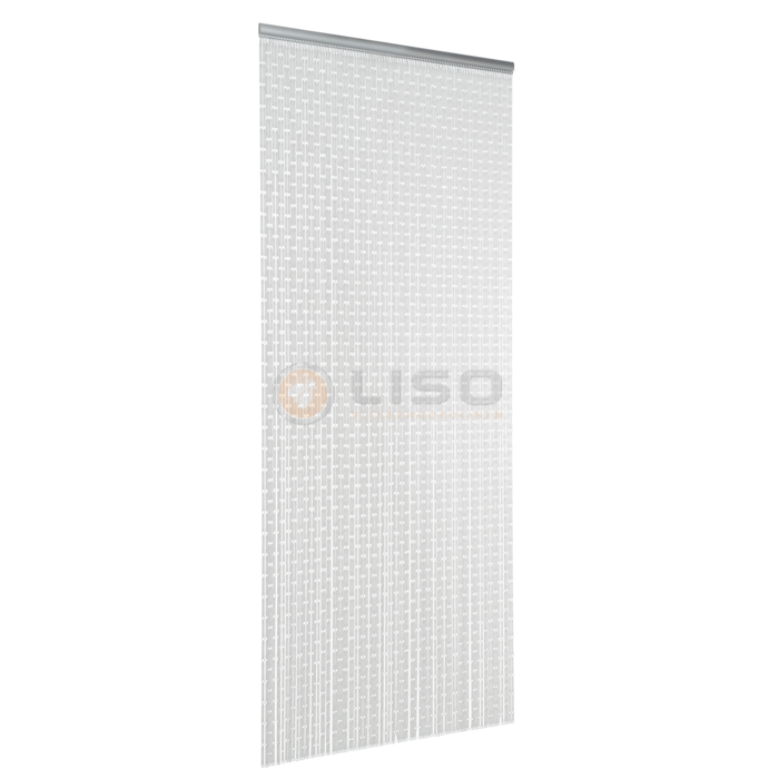Liso ® Vliegengordijn Liso ® Hulzengordijn LISO 0001 Transparant Mat | Kant en Klaar 92 x 209 cm