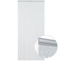 Liso ® Vliegengordijn Liso ® Hulzengordijn RAL 9003 Signaalwit | Kant en Klaar 92 x 209 cm