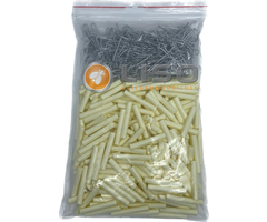 Liso® Verlengset RAL 9001 Crèmewit – Liso® hulzengordijn (kant-en-klaar)