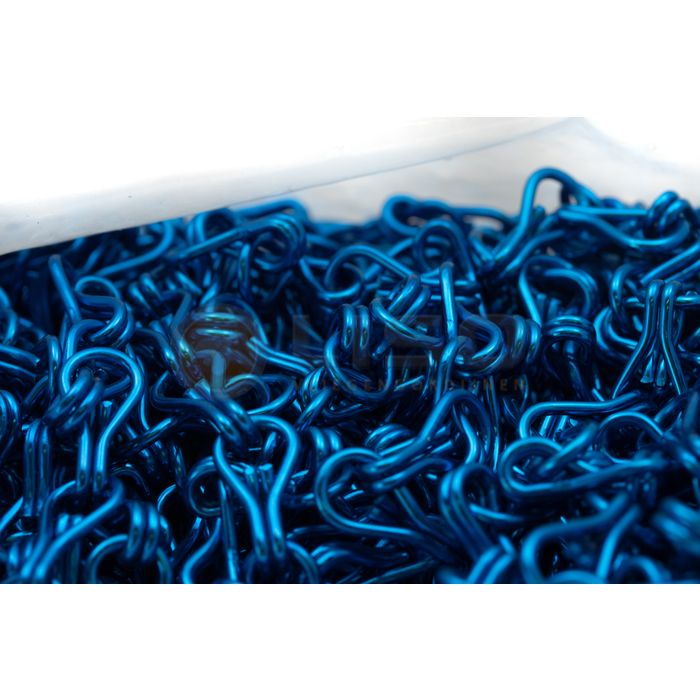 Liso ® Liso ® Kettinggordijn kleur Donkerblauw - per meter