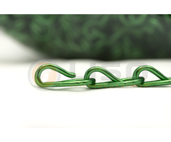 Liso® Aluminium kettinggordijn Aluminium ketting voor Liso® kettinggordijn – Donkergroen | Per meter