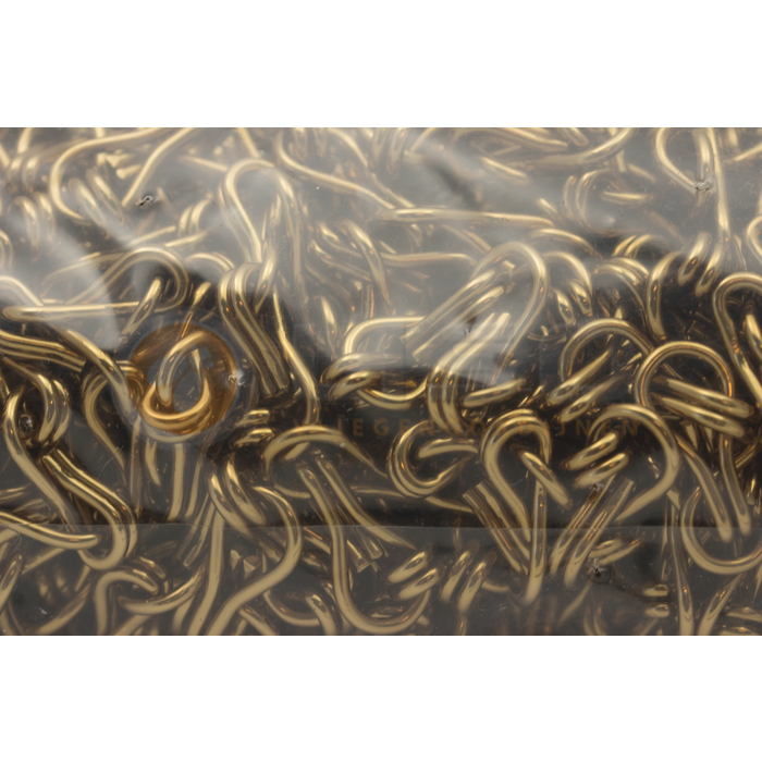 Liso® Aluminium kettinggordijn Aluminium ketting voor Liso® kettinggordijn – Bruin / Brons | Per meter