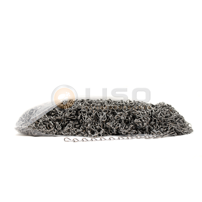 Liso® Aluminium kettinggordijn Aluminium ketting voor Liso® kettinggordijn – Antraciet / grijs | Per meter