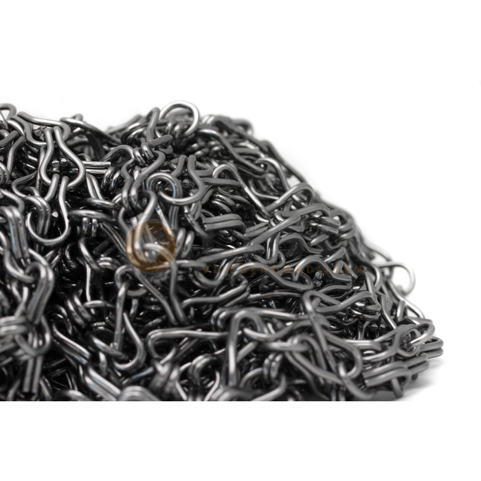 Liso ® Liso ® Kettinggordijn kleur Antraciet/Grijs - per meter