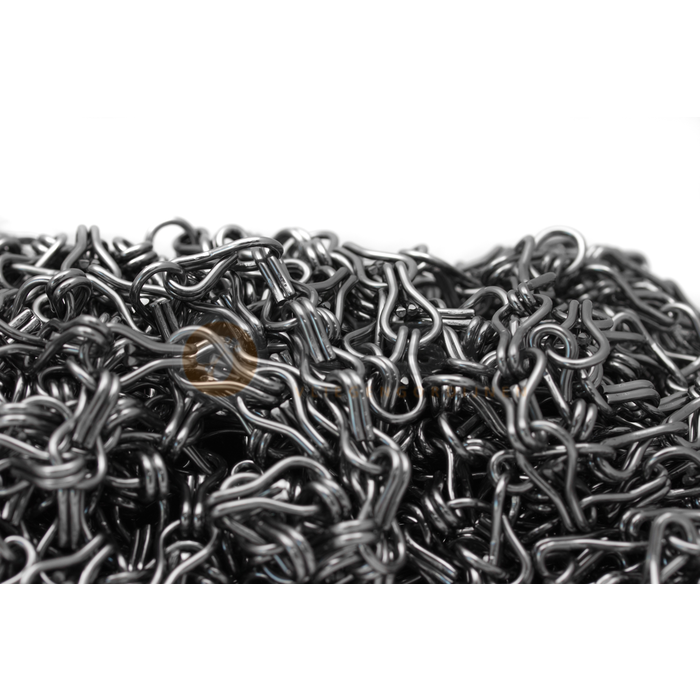 Liso® Aluminium kettinggordijn Aluminium ketting voor Liso® kettinggordijn – Antraciet / grijs | Per meter