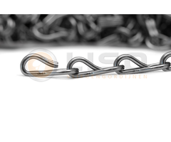 Liso® Aluminium kettinggordijn Aluminium ketting voor Liso® kettinggordijn – Antraciet / grijs | Per meter