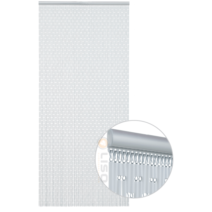 Liso ® Vliegengordijn Liso ® Hulzengordijn RAL 9003 Signaalwit | Op maat gemaakt