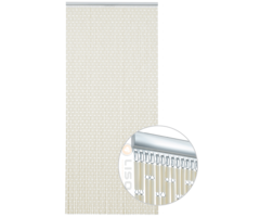Liso ® Vliegengordijn Liso ® Hulzengordijn RAL 9001 Crème wit | Op maat gemaakt