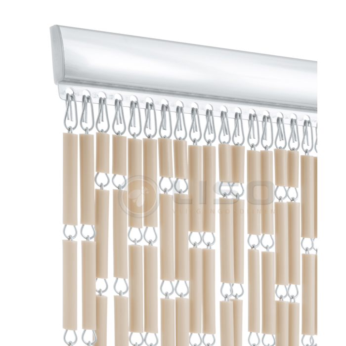 Liso ® Vliegengordijn Liso ® Hulzengordijn RAL 1001 Beige Taupe | Op maat gemaakt