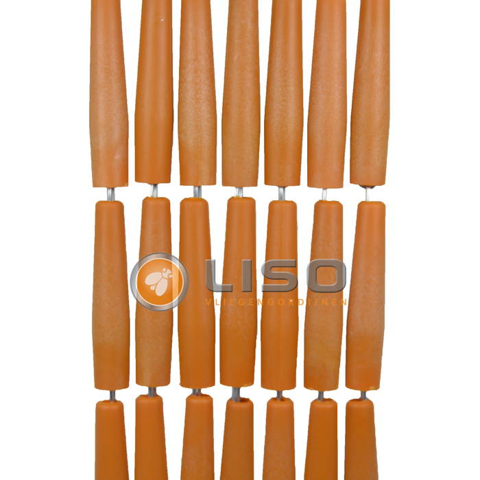 Miami ® Vliegengordijn Miami Woodlook - Licht ✔ Doe-het-zelf pakket - Prijs per m²