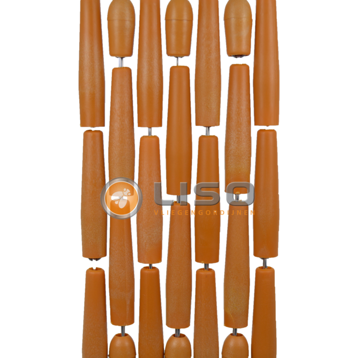 Miami ® Vliegengordijn Miami Woodlook - Licht ✔ Doe-het-zelf pakket - Prijs per m²