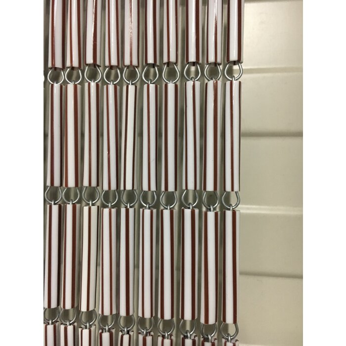 Liso ® Vliegengordijn Bruin gestreept recht - kant en klaar 92 x 209