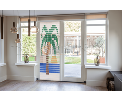 Liso ® Vliegengordijn Liso ® Hulzengordijn met Palmboom | Op maat gemaakt