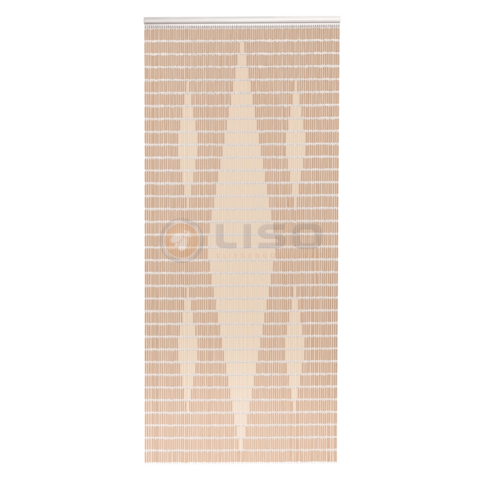 Liso ® Vliegengordijn Liso ® Hulzengordijn met Vijf Ruiten | Op maat gemaakt