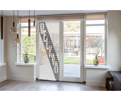 Liso ® Vliegengordijn Liso ® Hulzengordijn met Welkom | Op maat gemaakt