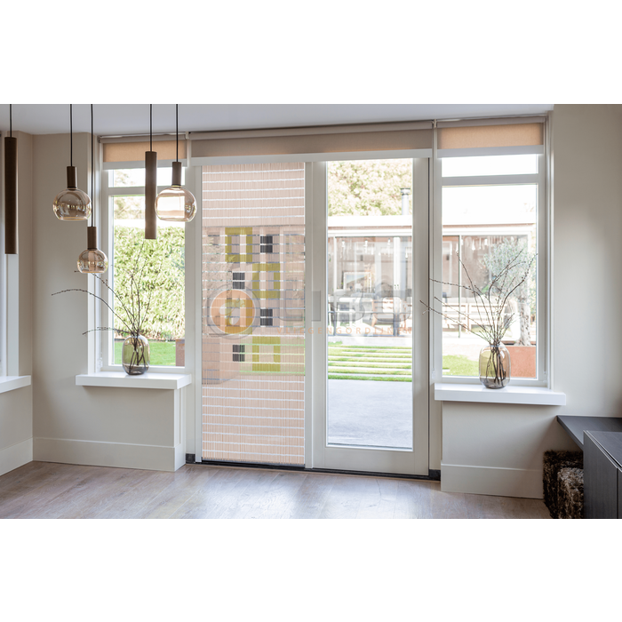 Liso ® Vliegengordijn Liso ® Hulzengordijn met Alles 4kant | Op maat gemaakt