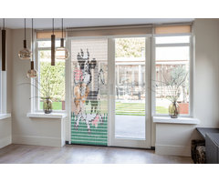 Liso ® Vliegengordijn Liso ® Hulzengordijn met Koetje | Op maat gemaakt