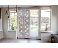 Liso ® Vliegengordijn Liso ® Hulzengordijn met Ritzzmotief | Op maat gemaakt