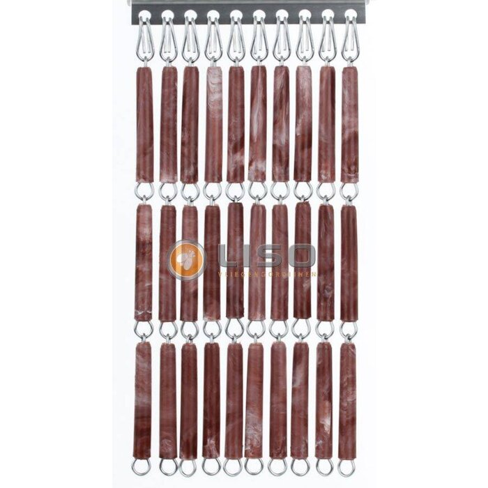 Liso ® Vliegengordijn Liso ® Hulzengordijn met Paard met halster | Op maat gemaakt