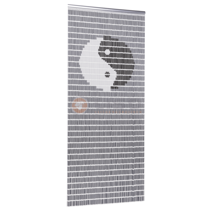 Liso ® Vliegengordijn Liso ® Hulzengordijn met Yin Yang | Op maat gemaakt