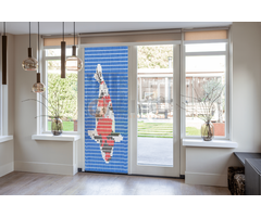 Liso ® Vliegengordijn Liso ® Hulzengordijn met Koi | Op maat gemaakt