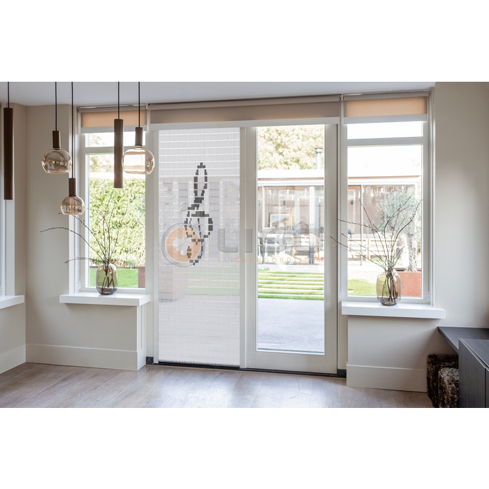 Liso ® Vliegengordijn Liso ® Hulzengordijn met Solsleutel | Op maat gemaakt