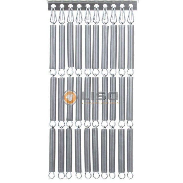 Liso ® Vliegengordijn Liso ® Hulzengordijn met Balken | Doe-het-zelf pakket