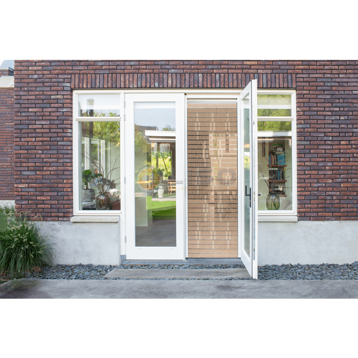 Liso ® Vliegengordijn Liso ® Hulzengordijn met Sterren | Doe-het-zelf pakket