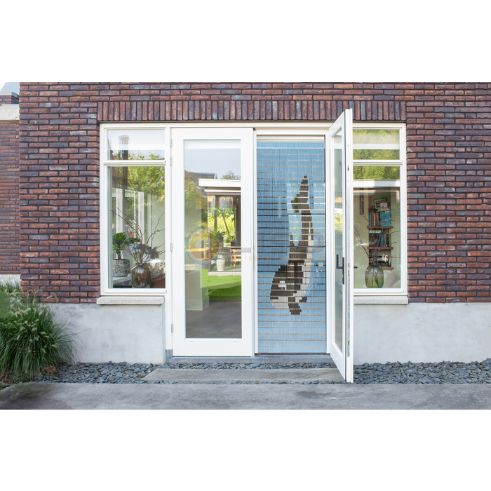 Liso ® Vliegengordijn Liso ® Hulzengordijn met Orka | Doe-het-zelf pakket