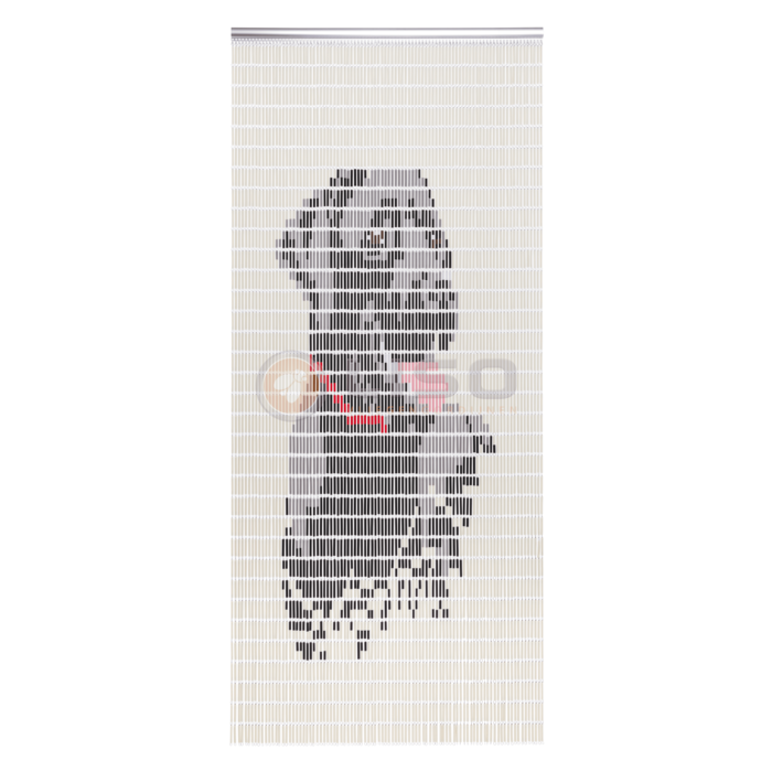 Liso ® Vliegengordijn Liso ® Hulzengordijn met Labrador | Doe-het-zelf pakket