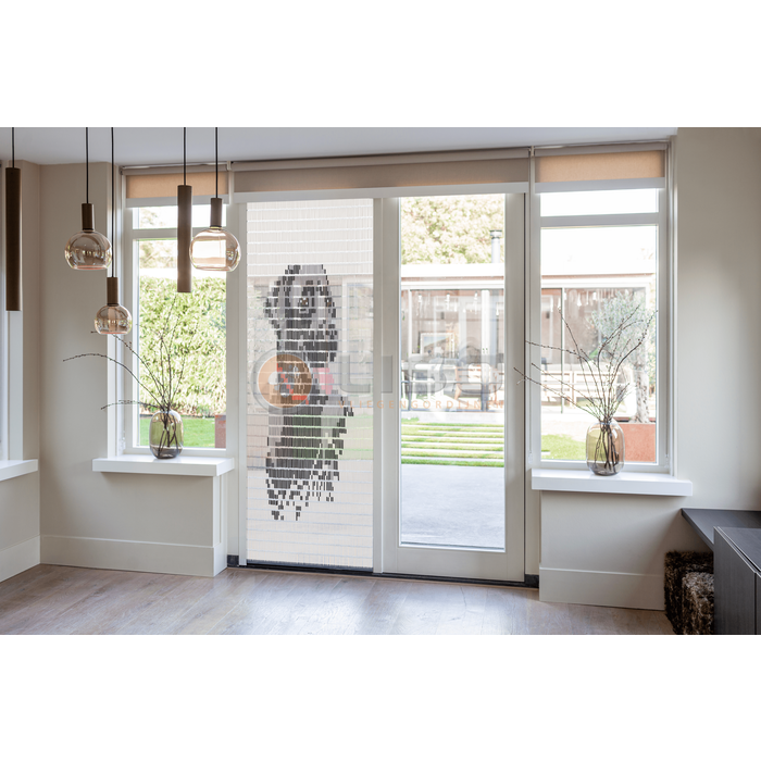 Liso ® Vliegengordijn Liso ® Hulzengordijn met Labrador | Doe-het-zelf pakket