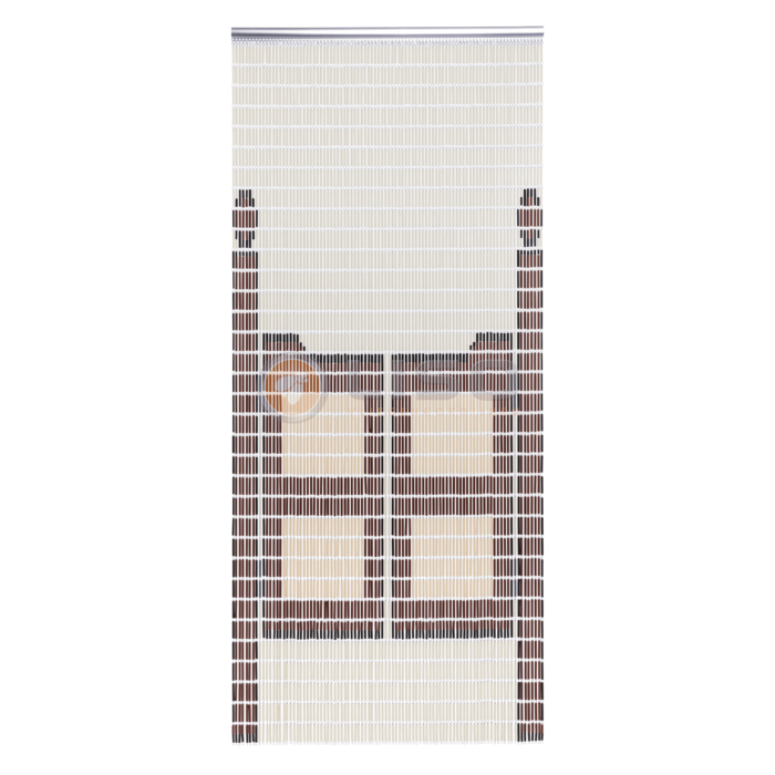 Liso ® Vliegengordijn Liso ® Hulzengordijn met Saloondeurtjes | Doe-het-zelf pakket