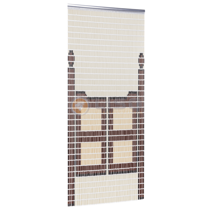 Liso ® Vliegengordijn Liso ® Hulzengordijn met Saloondeurtjes | Doe-het-zelf pakket