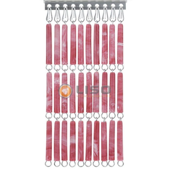 Liso ® Vliegengordijn Liso ® Hulzengordijn met Flamingo | Doe-het-zelf pakket