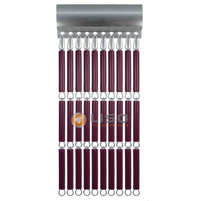 Liso ® Vliegengordijn Liso ® Hulzengordijn met Kat met vlinders | Doe-het-zelf pakket